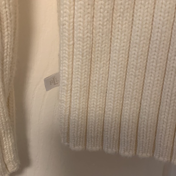 Ralph Lauren 100% Cotton Cable Knit Hoodie - Picture 2 of 4